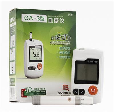 语音免调码血糖试纸检测仪GA-3