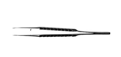 显微镊笔式;14cm、直头、宽0.3 竹节柄