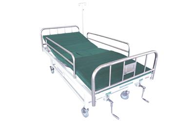 手动病床（不锈钢、喷塑混合型多功能护理床）D221