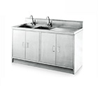 不锈钢清洗盆台柜 HX-H08