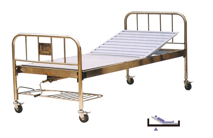 不锈钢床头床框单摇床 PFK-103