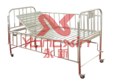 不锈钢儿童病床（单摇）YXZ-005