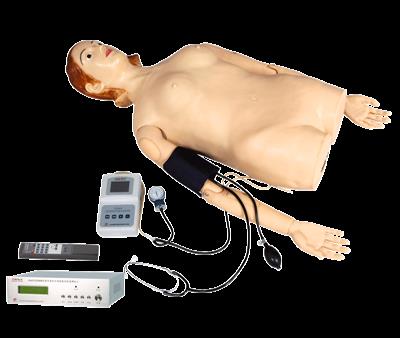 数字遥控式电脑腹部触诊、血压测量模拟人