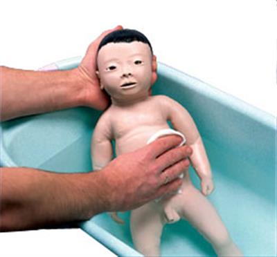 日本婴儿脸部特征的哺乳儿护理模型(男)
