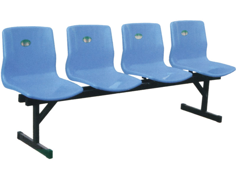 钢制焊接玻璃钢候诊椅 E5