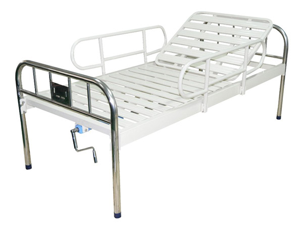 不锈钢床头、单摇病床 BX-C12