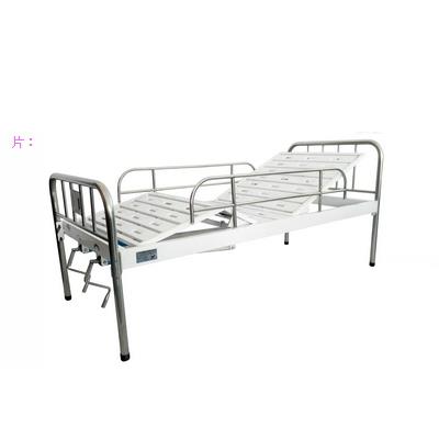 不锈钢床头双摇床带不锈钢护栏 Dx-B11