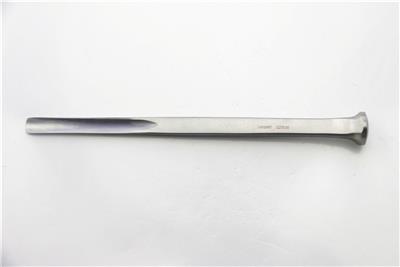 骨凿18.0 cm ALEXANDER 扁柄 弧槽圆刃 刃宽14mm