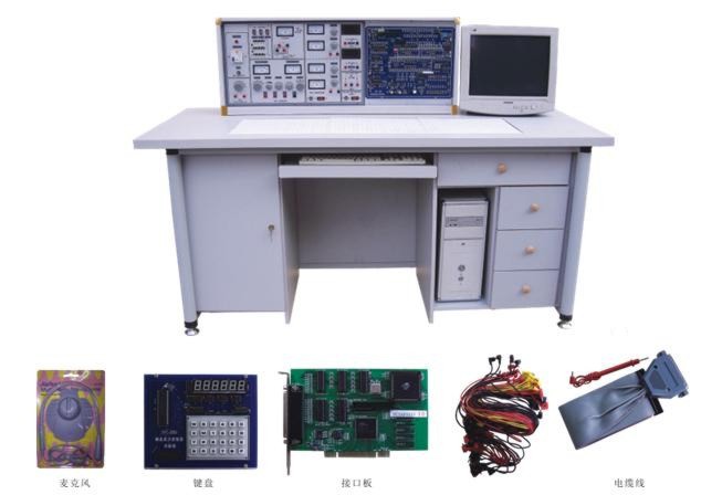 模电、数电、微机接口及微机应用综合实验室成套设备SB-528型