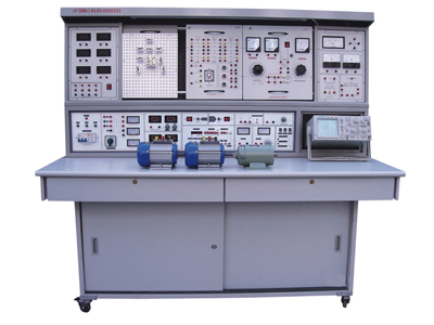 立式电工、模电、数电、电气控制（带直流电机）实验台SB-528