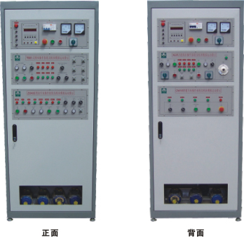 机床电路实训考核设备（柜式双面、四合一、四种机床）SBXK-760E