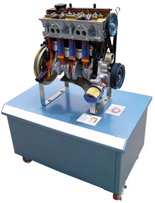 汽油发动机解剖演示台（柜式）SBQC-JP0176