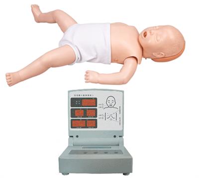 高级电脑婴儿心肺复苏模拟人（带语音提示考核功能）QY114-41