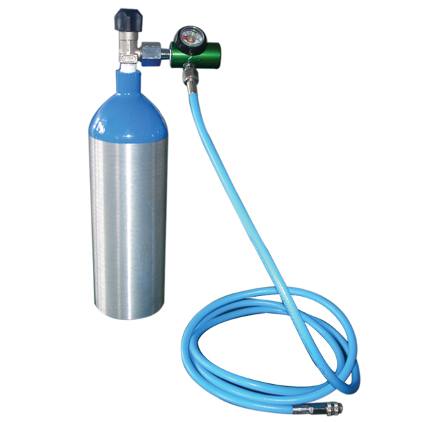呼吸机气源装置（氧气瓶、减压阀、高压氧气管等）JIXI-H-100C型
