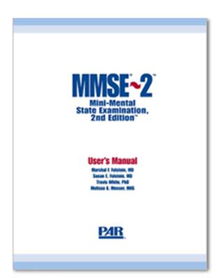简易精神状态检查量表第2版（MMSE-2）